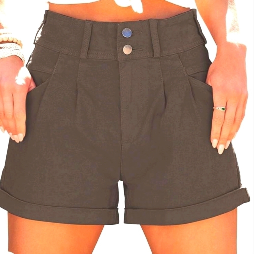 NIP Women's HighWaist Cotton Short SzS